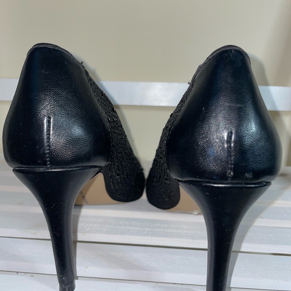 Black rhinestone heels - Picture 8 of 13